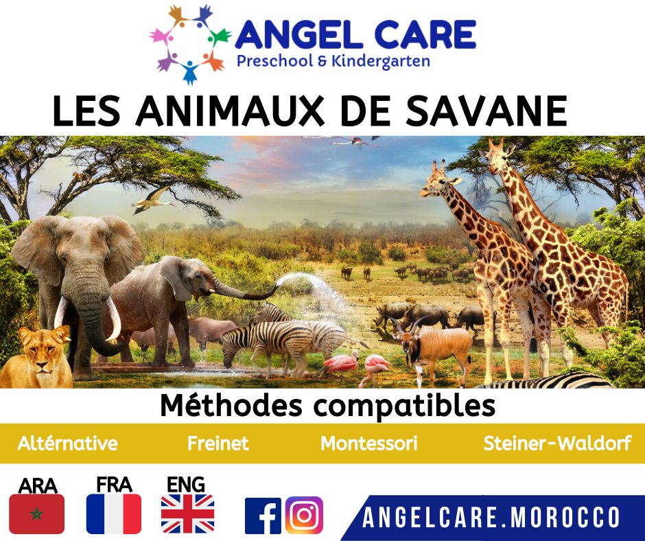 Les animaux de la savanne