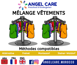 Mélange vêtements